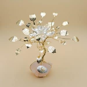 Albero della vita nozze d'oro con cristallo