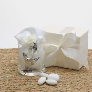 Bomboniera con portacandela