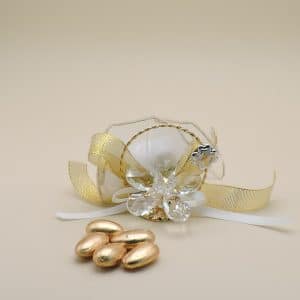 Bomboniera fiore in cristallo