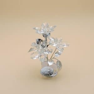 egalo nozze d'argento su quarzo rosa