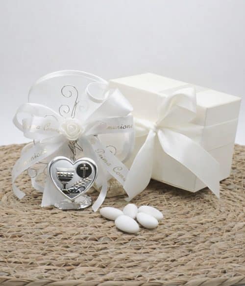 bomboniera comunione con albero della vita.