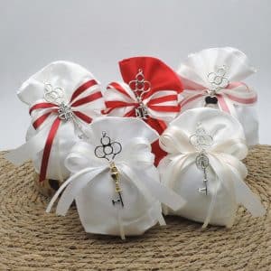 Bomboniera con chiave delle opportunità