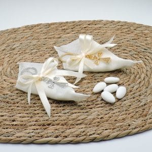 Bomboniera con portachiavi con croce