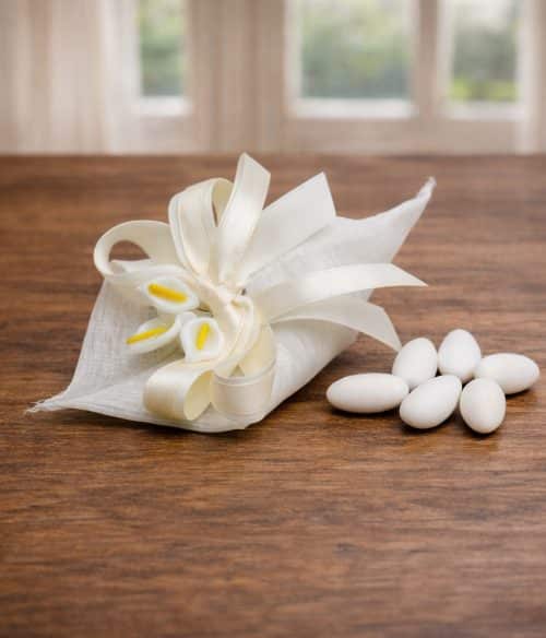 Bomboniera matrimonio con calle in vetro