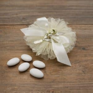 Bomboniera matrimonio con olivo argento