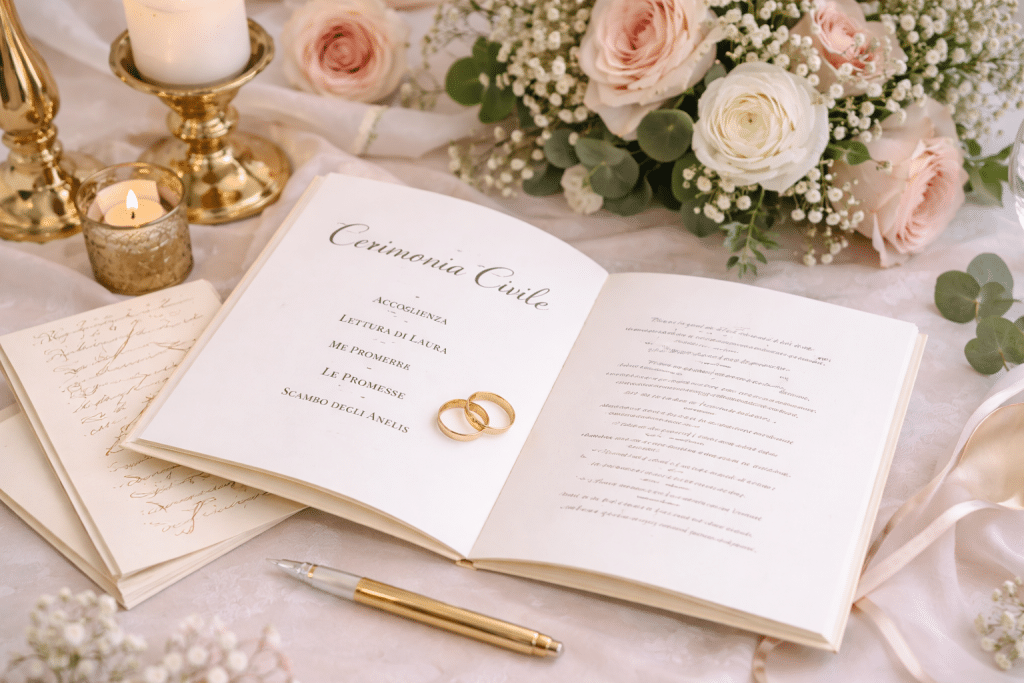 rito civile testi e letture di matrimonio