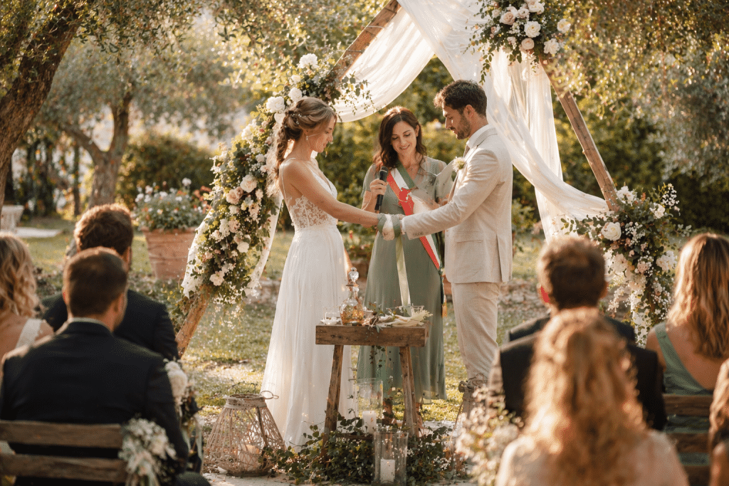 Cerimonia simbolica di matrimonio