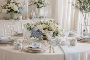 allestimento tavolo battesimo