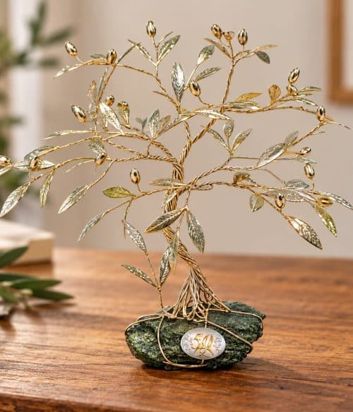 Albero di olivo per nozze d'oro